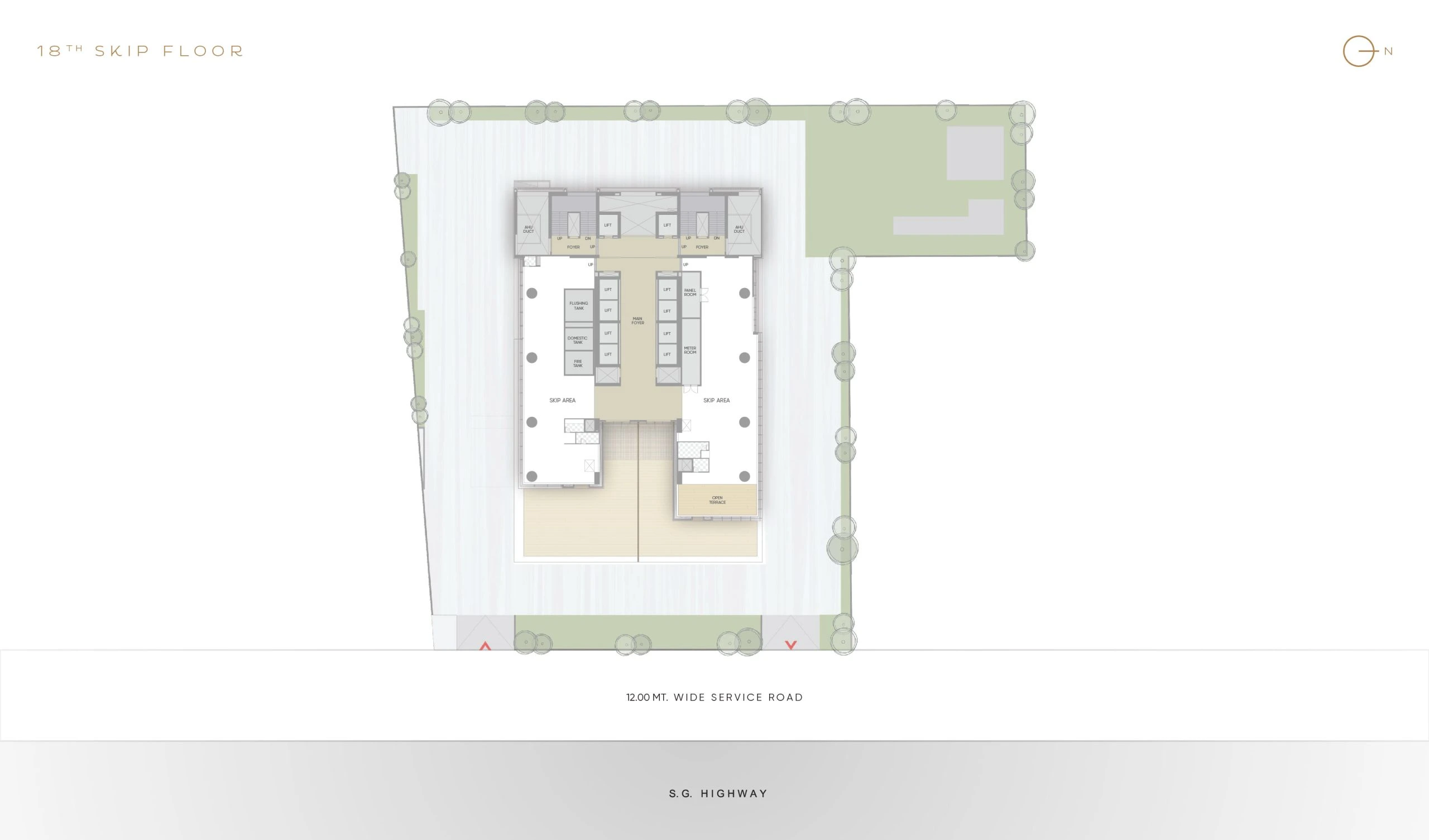 11th Floor Plan