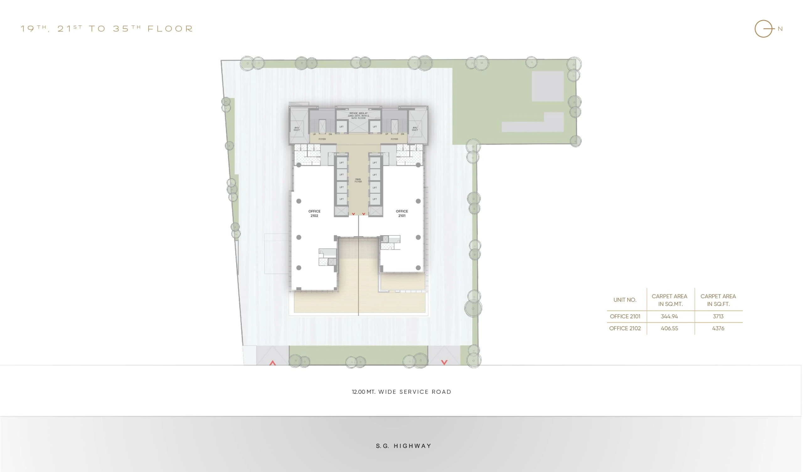 11th Floor Plan